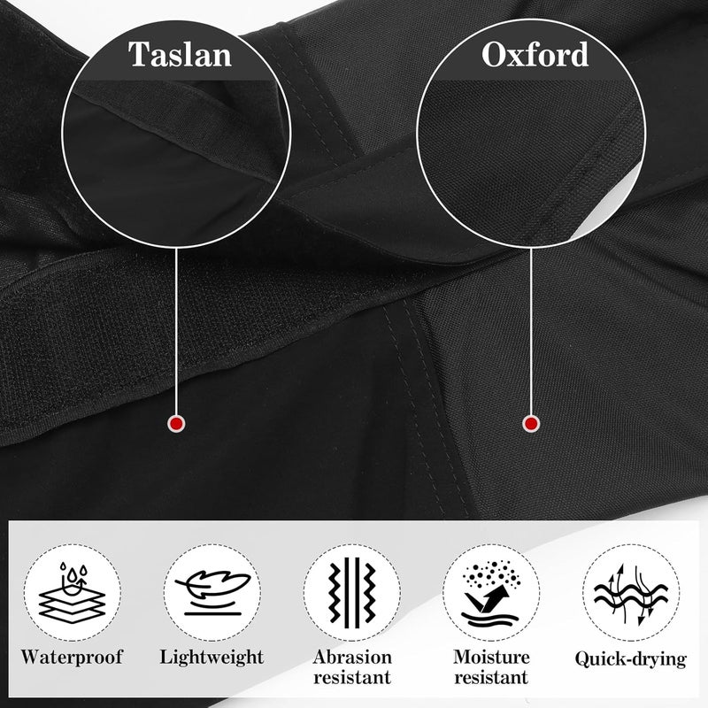 yuuzue Waterproof Adjustable Hiking Gaiters for Men and Women, Snow Boots-Gaiters for Hiking in Hunting Sand Mud Mountain Climbing Snowshoeing - Image 4